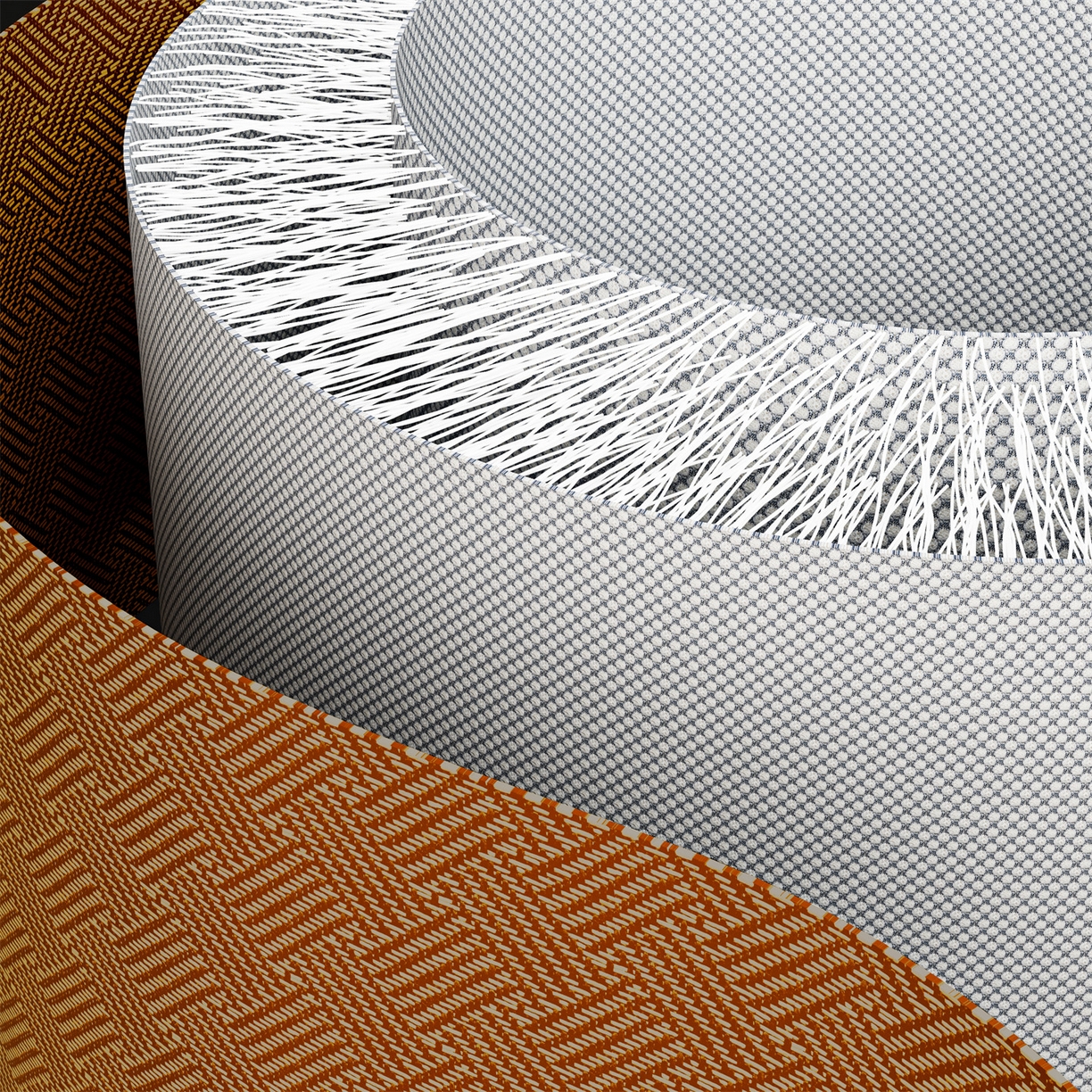 91家纺网 家纺一手货源 找家纺 绒艺席业 2026年新款加密双面古藤席 老古藤席