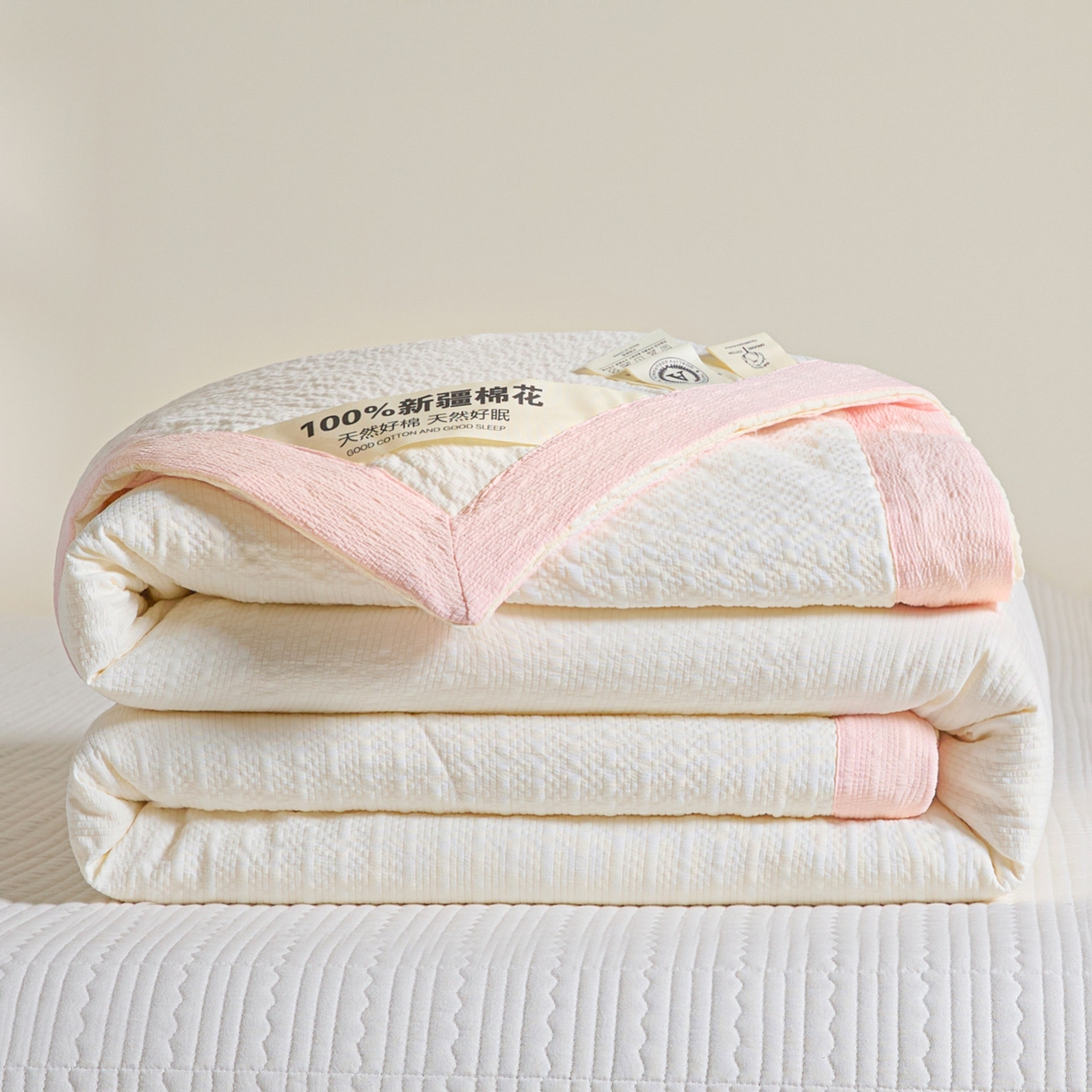 91家纺网 家纺一手货源 找家纺 （总）利欧 2026新款A类提花泡泡棉花夏被夏凉被空调被,泡泡白,泡泡粉,泡泡灰,泡泡蓝