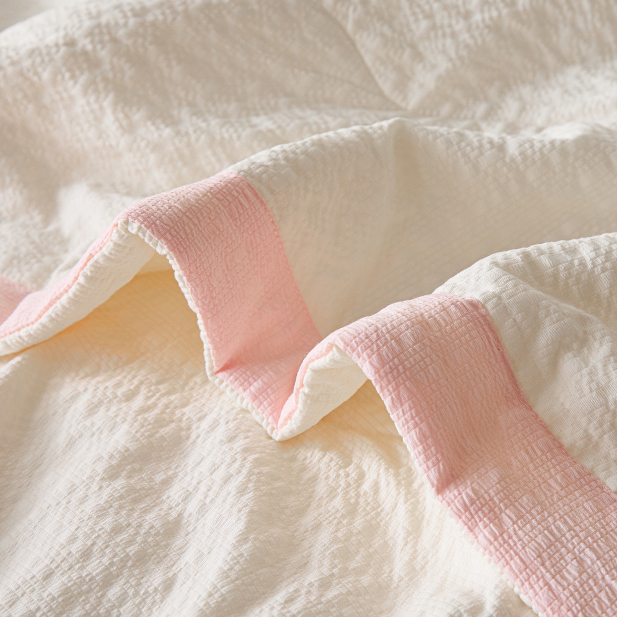 91家纺网 家纺一手货源 找家纺 （总）利欧 2026新款A类提花泡泡棉花夏被夏凉被空调被