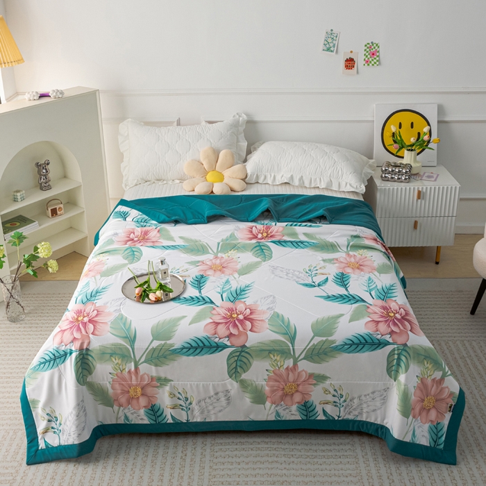 91家纺网 家纺一手货源 找家纺 （总）美丽折家纺 2026春夏新款原棉老粗布三件套  老粗布凉席三件套床单