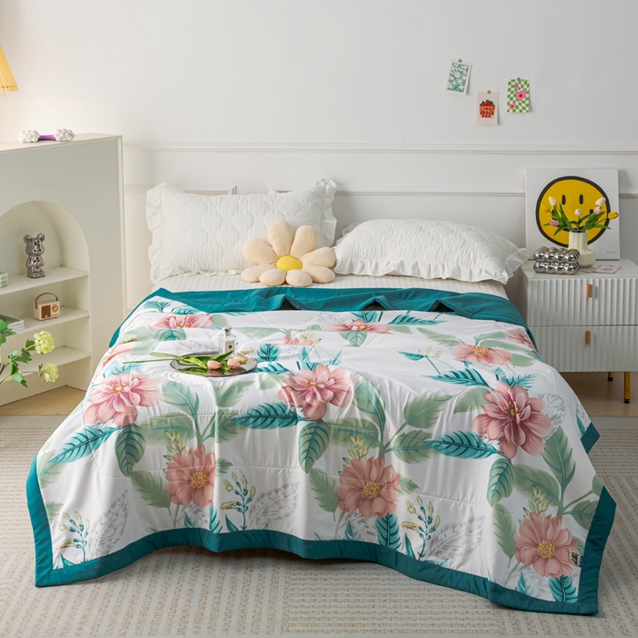 91家纺网 家纺一手货源 找家纺 （总）美丽折家纺 2026新款乳胶被夏凉被空调被