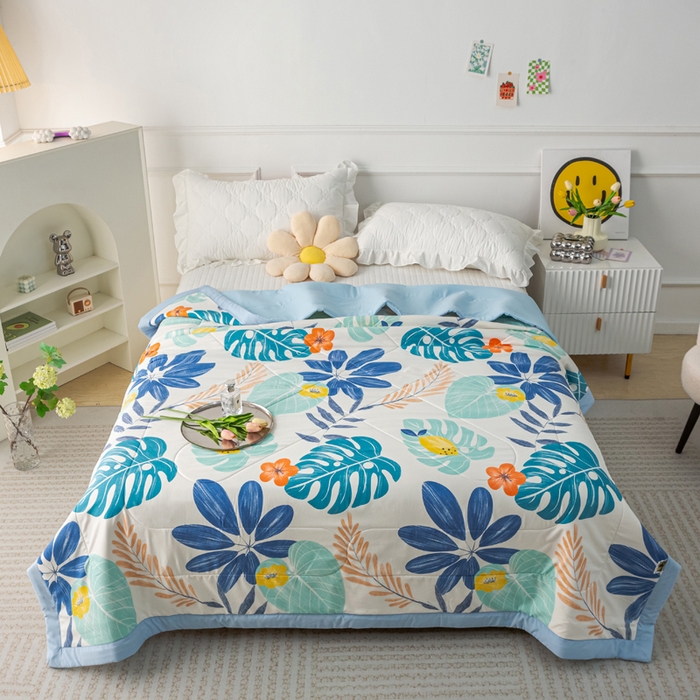 91家纺网 家纺一手货源 找家纺 （总）美丽折家纺 2026新款乳胶被夏凉被空调被