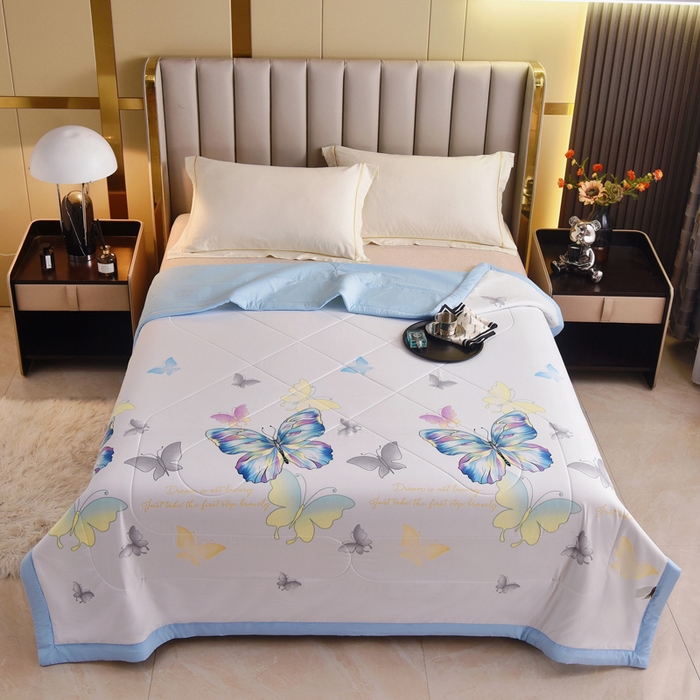 91家纺网 家纺一手货源 找家纺 （总）美丽折家纺 2026新款乳胶被夏凉被空调被