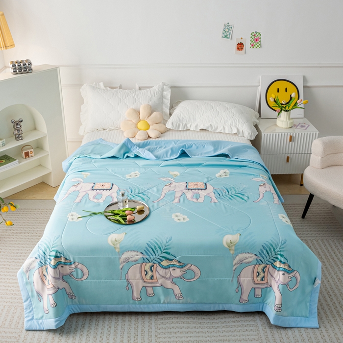 91家纺网 家纺一手货源 找家纺 （总）美丽折家纺 2026新款乳胶被夏凉被空调被