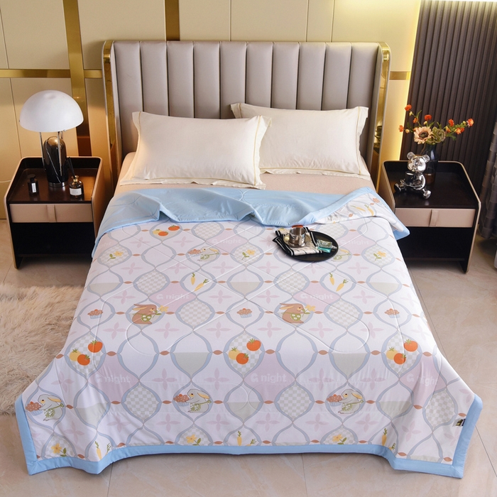 91家纺网 家纺一手货源 找家纺 （总）美丽折家纺 2026新款乳胶被夏凉被空调被