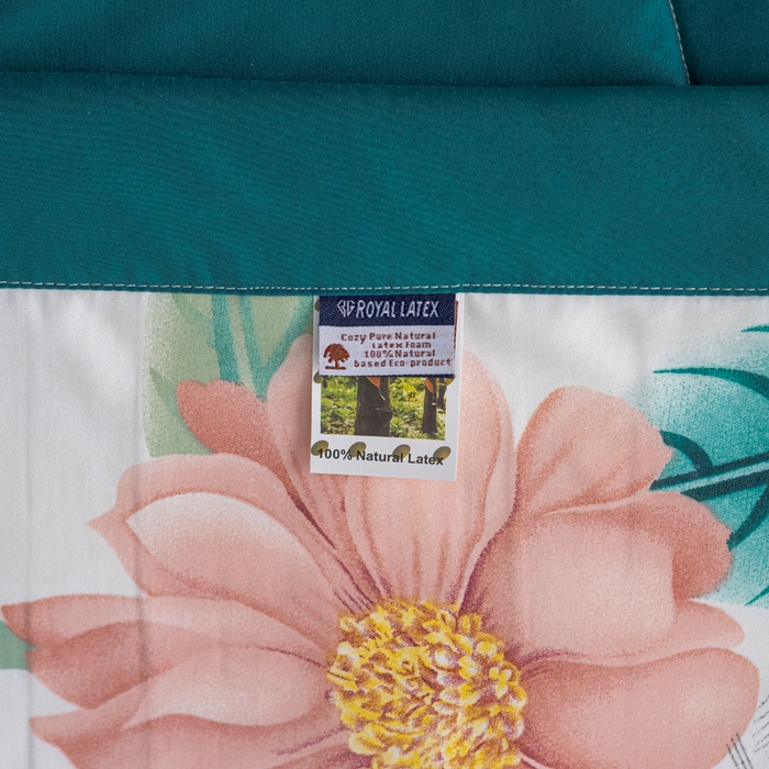 91家纺网 家纺一手货源 找家纺 美丽折家纺 2026新款乳胶被夏凉被空调被 繁花似锦