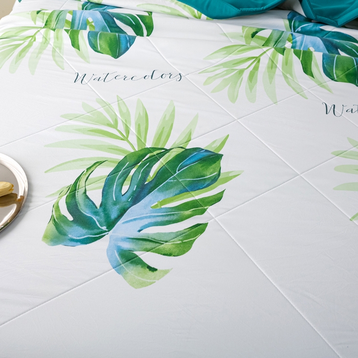 91家纺网 家纺一手货源 找家纺 美丽折家纺 2026新款乳胶被夏凉被空调被 春意盎然