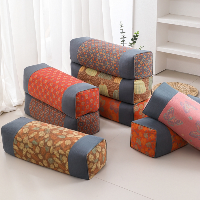 91家纺网 家纺一手货源 找家纺 （总）仁宇枕业 2026新款全棉提花双层纱宫廷款荞麦枕头枕芯