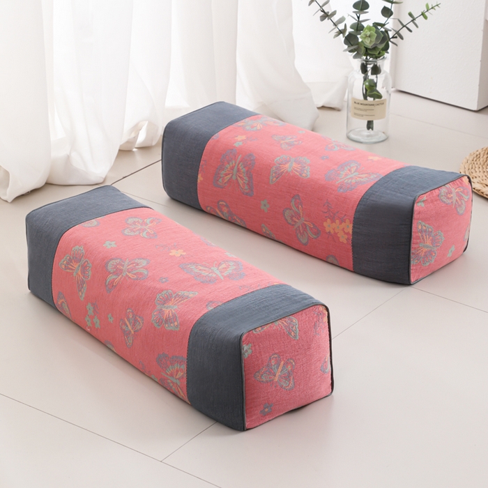 91家纺网 家纺一手货源 找家纺 （总）仁宇枕业 2026新款全棉提花双层纱宫廷款荞麦枕头枕芯