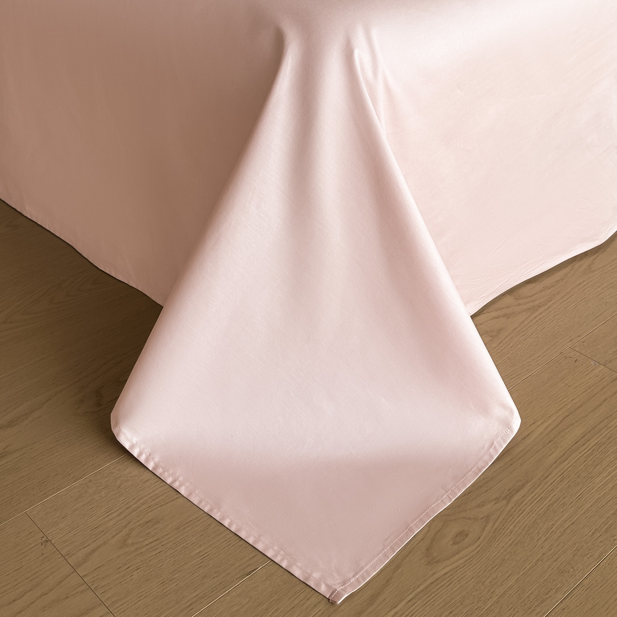 91家纺网 家纺一手货源 找家纺 曼之夏 2026新款60支全棉水洗浮雕提花四件套 幻纤影-粉金