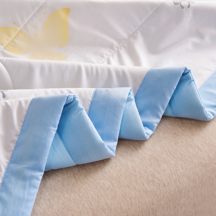 91家纺网 家纺一手货源 找家纺 美丽折家纺 2026新款乳胶被夏凉被空调被 七彩蝴蝶