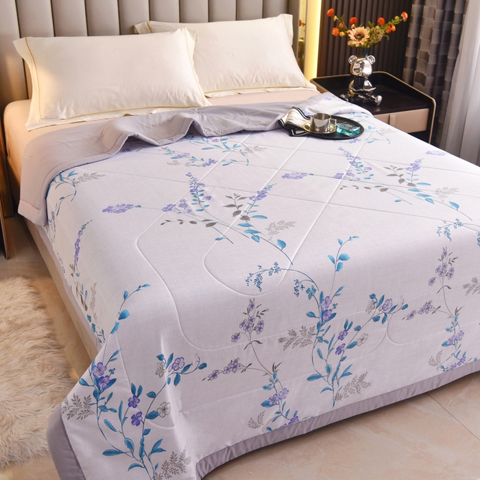 91家纺网 家纺一手货源 找家纺 美丽折家纺 2026新款乳胶被夏凉被空调被 熹微