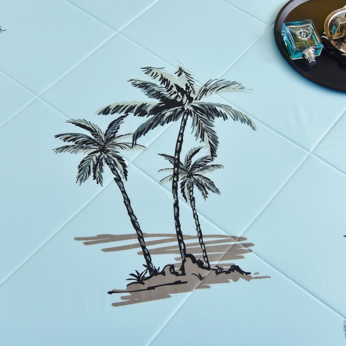 91家纺网 家纺一手货源 找家纺 美丽折家纺 2026新款乳胶被夏凉被空调被 夏日风情