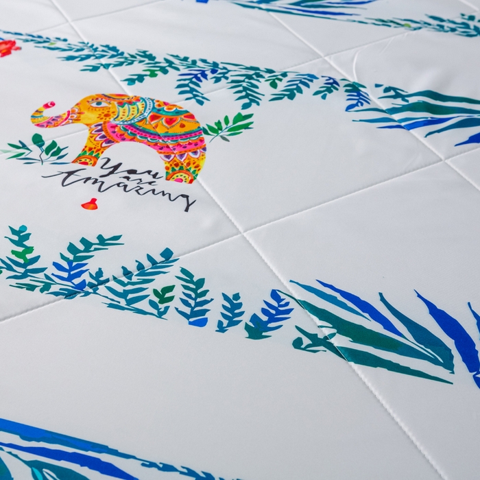 91家纺网 家纺一手货源 找家纺 美丽折家纺 2026新款乳胶被夏凉被空调被 新皇家