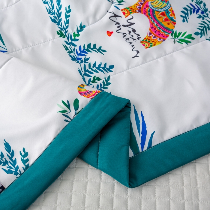 91家纺网 家纺一手货源 找家纺 美丽折家纺 2026新款乳胶被夏凉被空调被 新皇家