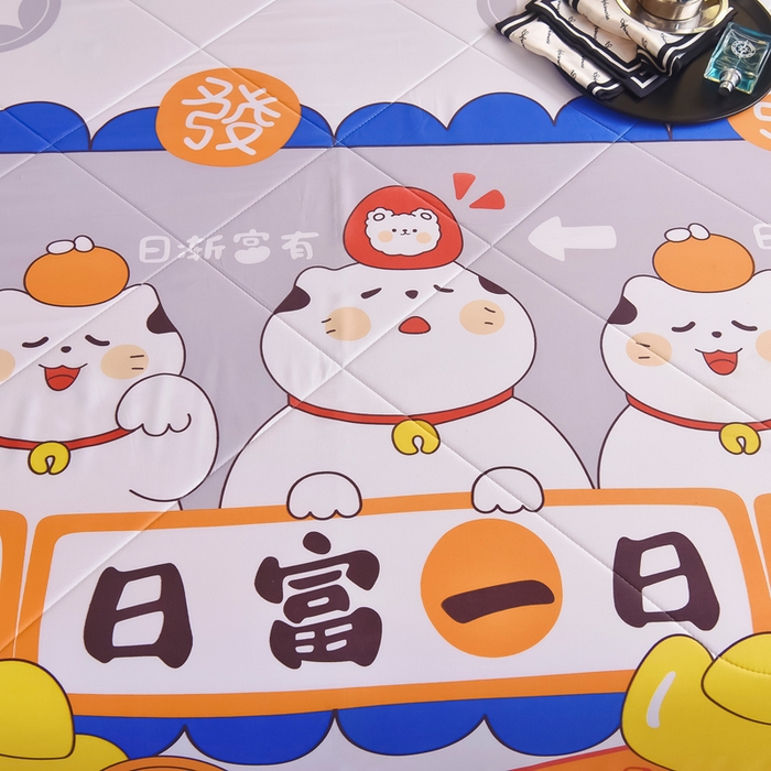 91家纺网 家纺一手货源 找家纺 美丽折家纺 2026新款乳胶被夏凉被空调被 一日暴富