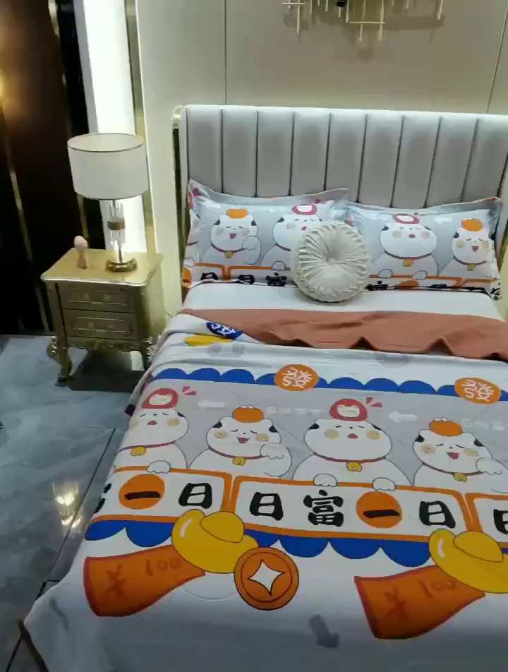 91家纺网 家纺一手货源 找家纺 美丽折家纺 2026新款乳胶被夏凉被空调被 一日暴富