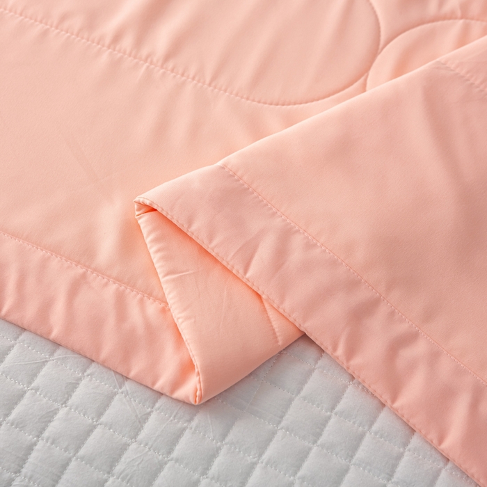 91家纺网 家纺一手货源 找家纺 美丽折家纺 2026新款乳胶被夏凉被空调被 玉色