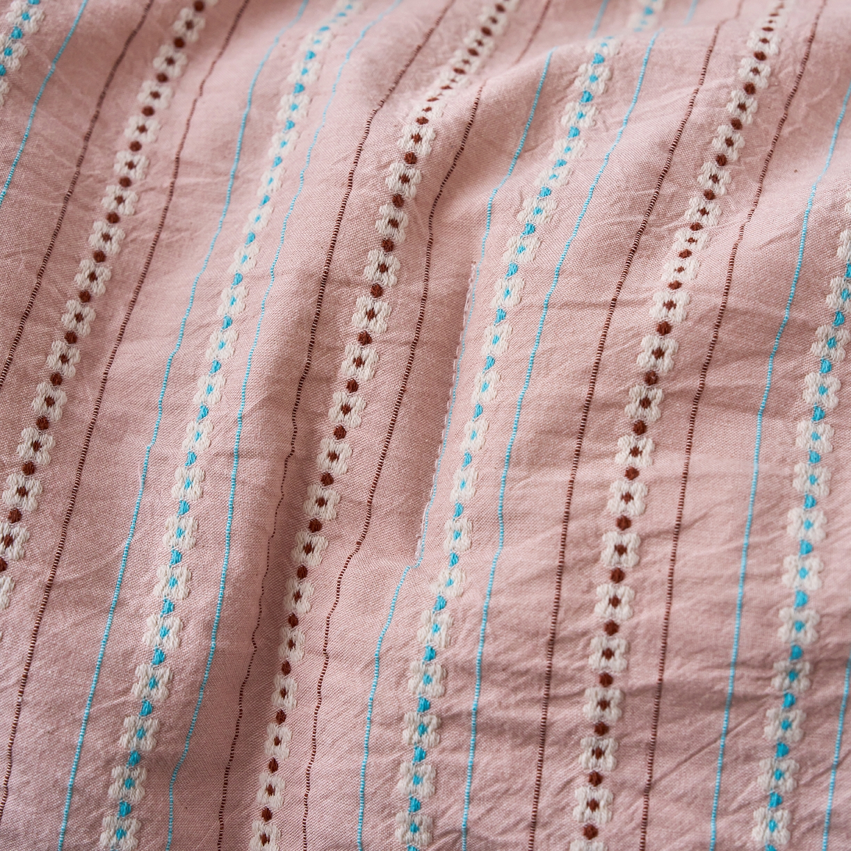 91家纺网 家纺一手货源 找家纺 （总）被窝家纺 2026新款全棉色织提花夏被夏凉被空调被四件套-莫奈花园