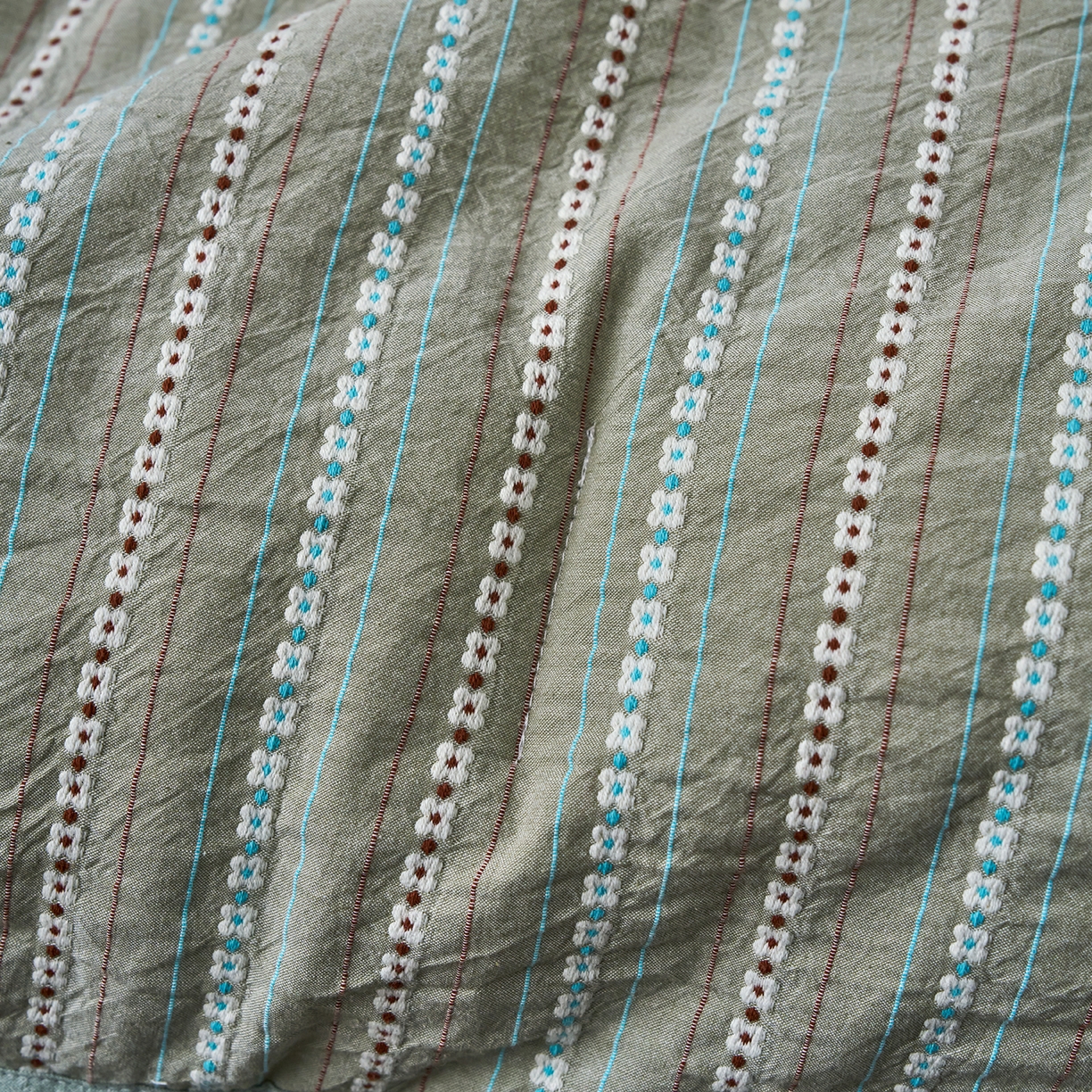 91家纺网 家纺一手货源 找家纺 被窝家纺 2026新款全棉色织提花夏被夏凉被空调被四件套-莫奈花园 莫奈花园-绿