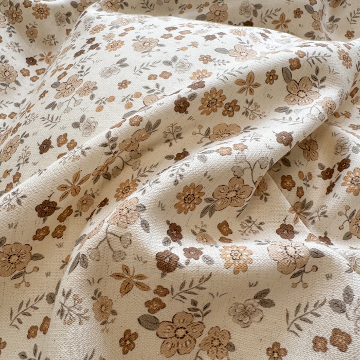 91家纺网 家纺一手货源 找家纺 如意朵 2026新款全棉棉麻印花四件套 星栗