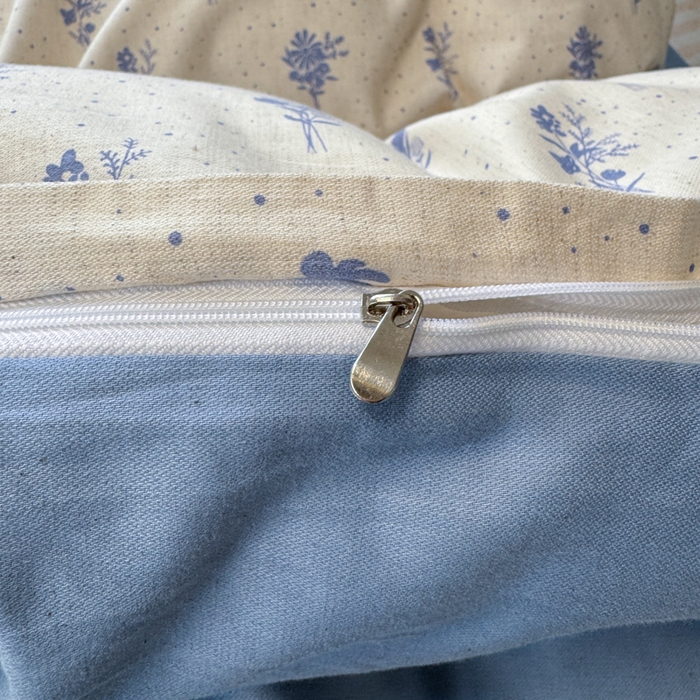 91家纺网 家纺一手货源 找家纺 如意朵 2026新款全棉棉麻印花四件套 星落