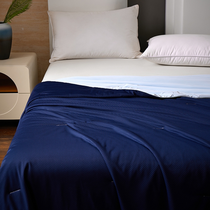 91家纺网 家纺一手货源 找家纺 （总）鸣升家纺 2026新款氨纶提花凉感丝夏被西瓜被空调被冰淇淋夏凉被空调被