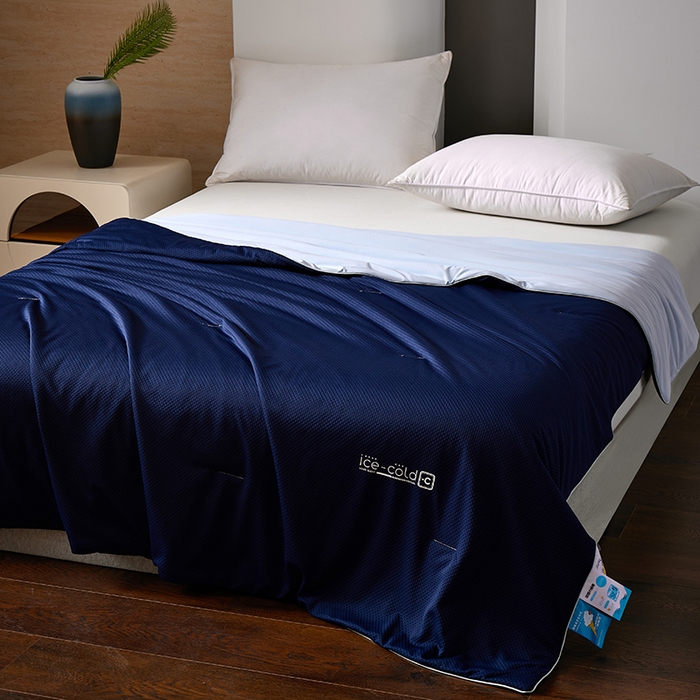 91家纺网 家纺一手货源 找家纺 （总）鸣升家纺 2026新款氨纶提花凉感丝夏被西瓜被空调被冰淇淋夏凉被空调被