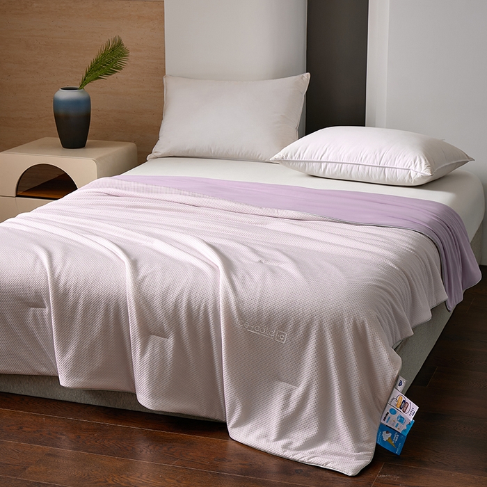 91家纺网 家纺一手货源 找家纺 （总）鸣升家纺 2026新款氨纶提花凉感丝夏被西瓜被空调被冰淇淋夏凉被空调被