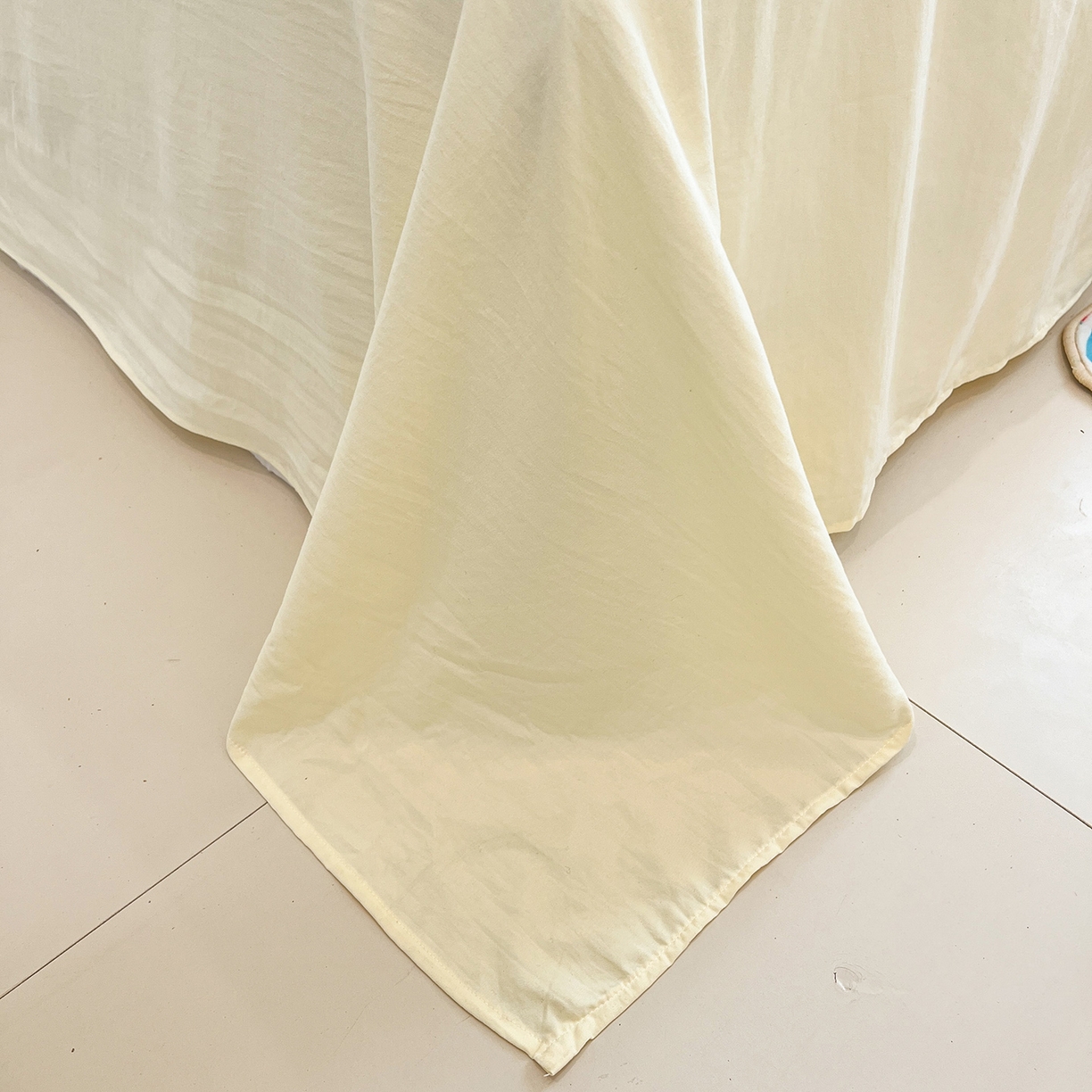 91家纺网 家纺一手货源 找家纺 桃心家居 2026新款A类亲肤舒适软糯云柔水洗棉少女卡通格子混搭毛巾绣水洗棉系列四件套 云柔水洗棉-毛巾绣甜品小熊