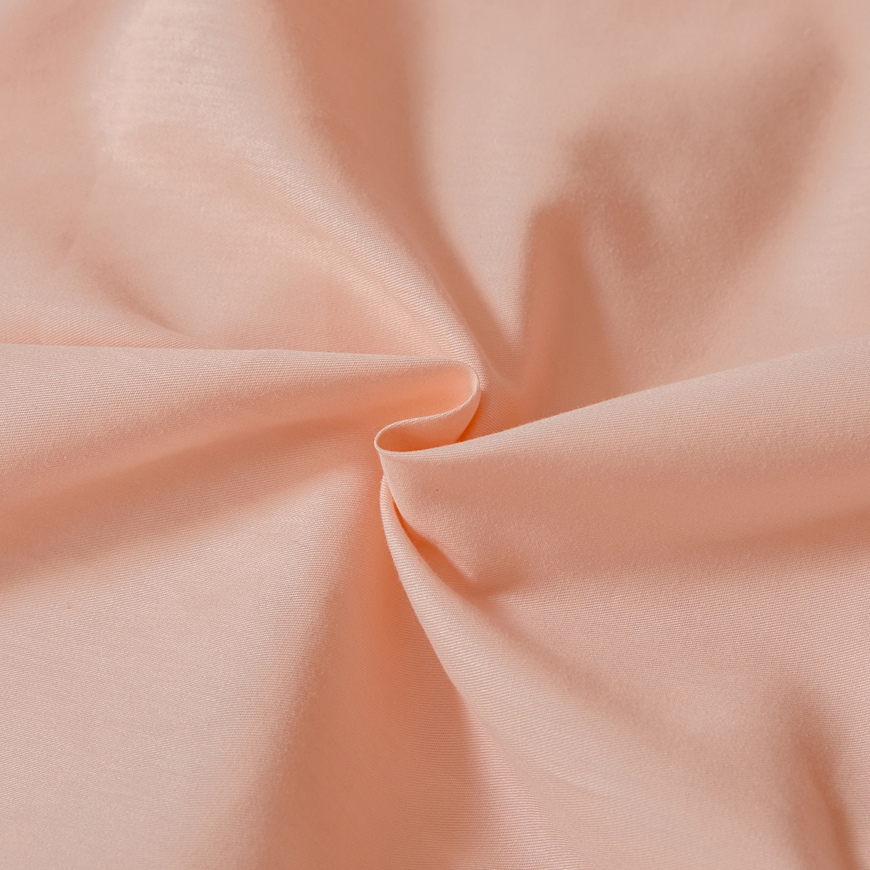 91家纺网 家纺一手货源 找家纺 寐眠 2026新款全棉纯棉纯色双拼四件套 珊瑚粉忆