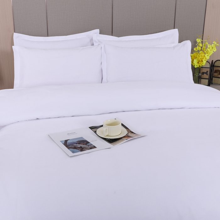 91家纺网 家纺一手货源 找家纺 （总）好杰 2026新款加厚加密酒店布草织带四件套