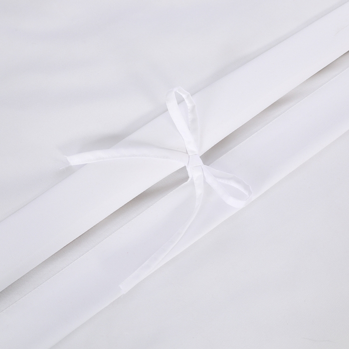 91家纺网 家纺一手货源 找家纺 好杰 2026新款加厚加密酒店布草织带四件套 花开富贵-桔