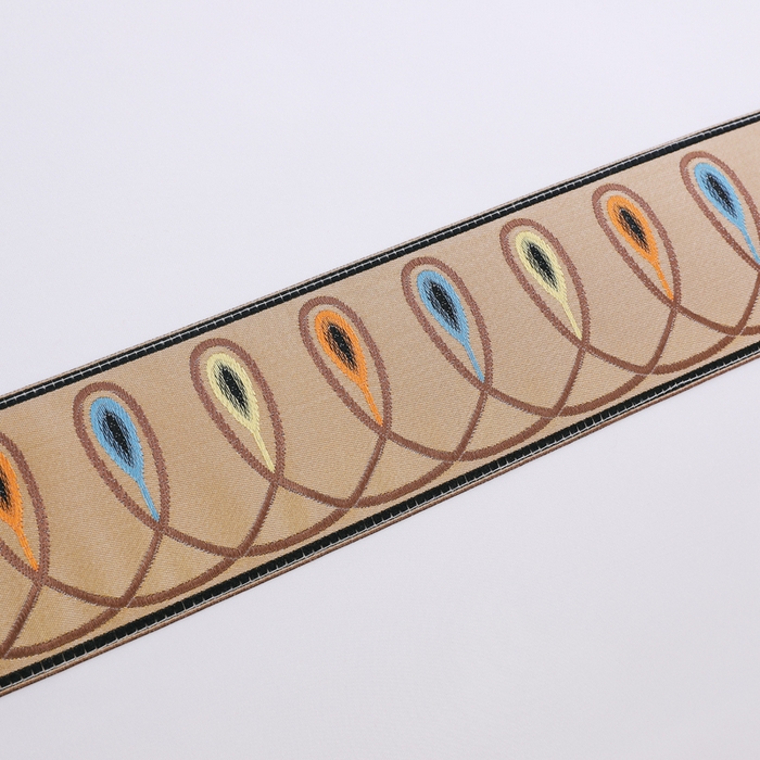 91家纺网 家纺一手货源 找家纺 好杰 2026新款加厚加密酒店布草织带四件套 好运连连