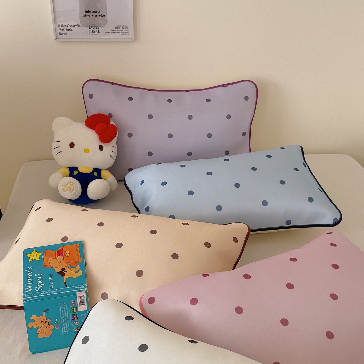 91家纺网 家纺一手货源 找家纺 （总）美乐迪家纺 2026春夏新款水光冰丝凉席席子-波点系列