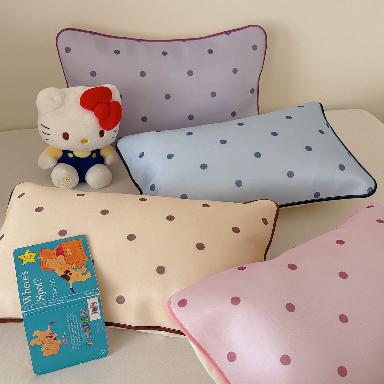 91家纺网 家纺一手货源 找家纺 （总）美乐迪家纺 2026春夏新款水光冰丝凉席席子-波点系列