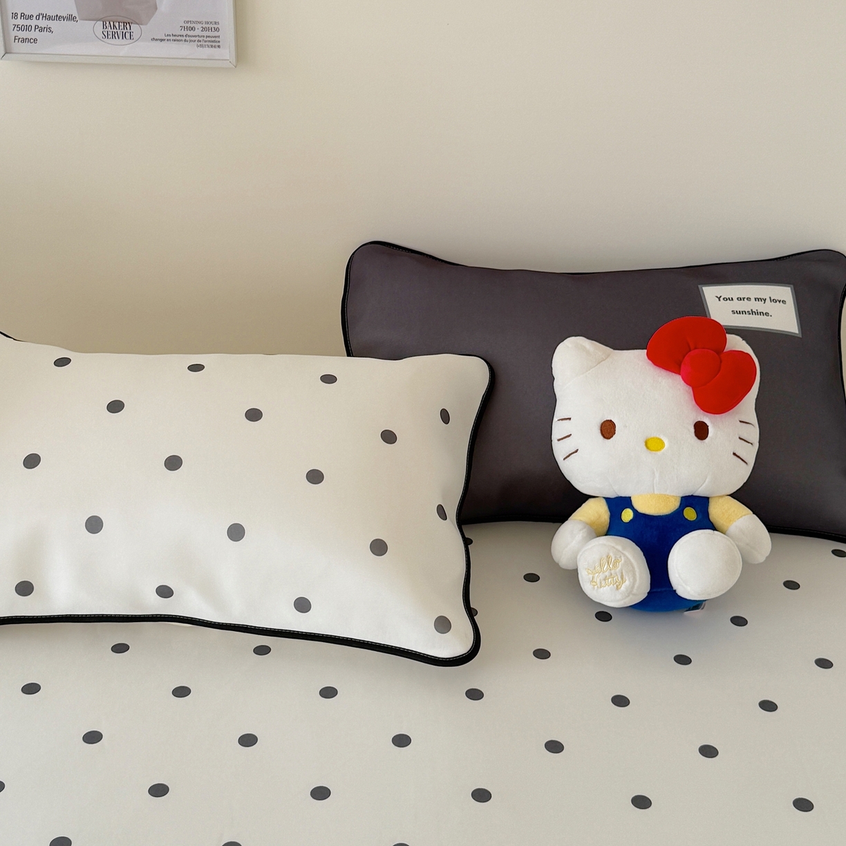 91家纺网 家纺一手货源 找家纺 美乐迪家纺 2026春夏新款水光冰丝凉席席子-波点系列 波点黑