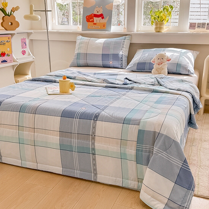 91家纺网 家纺一手货源 找家纺 （总）天瑜家纺 2026新款棉绸夏被苏香绸舒香绸夏凉被人造棉空调被