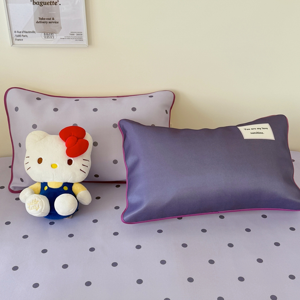 91家纺网 家纺一手货源 找家纺 美乐迪家纺 2026春夏新款水光冰丝凉席席子-波点系列 波点紫