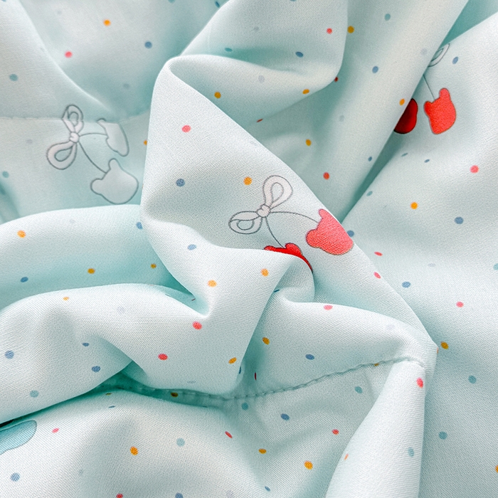 91家纺网 家纺一手货源 找家纺 天瑜家纺 2026新款棉绸夏被苏香绸舒香绸夏凉被人造棉空调被 爱恋 蓝