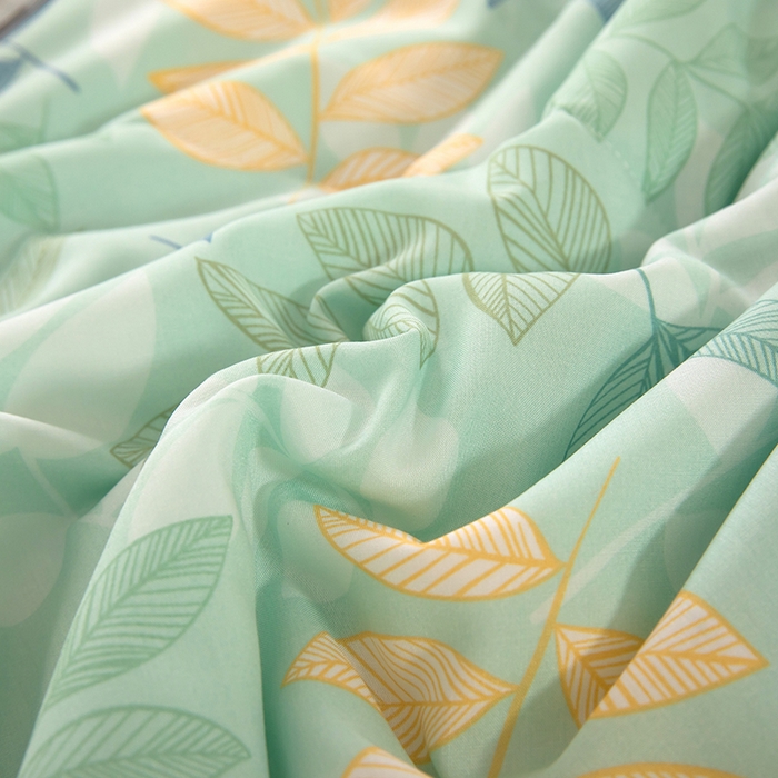 91家纺网 家纺一手货源 找家纺 天瑜家纺 2026新款棉绸夏被苏香绸舒香绸夏凉被人造棉空调被 叶叶情深