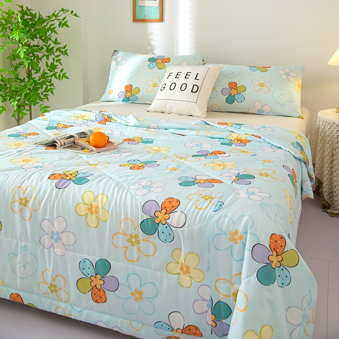 91家纺网 家纺一手货源 找家纺 （总）天瑜家纺 2026新款棉绸夏被苏香绸舒香绸夏凉被人造棉空调被