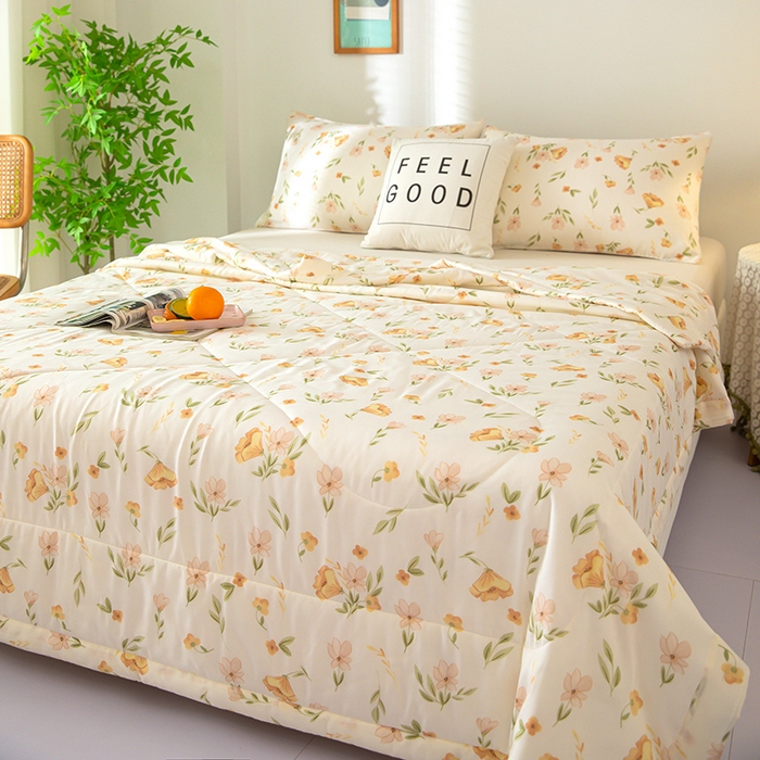 91家纺网 家纺一手货源 找家纺 （总）天瑜家纺 2026新款棉绸夏被苏香绸舒香绸夏凉被人造棉空调被