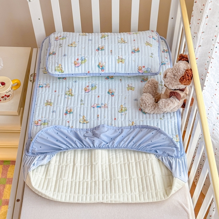 91家纺网 家纺一手货源 找家纺 （总）禧缘家纺（原梦想家） 2026新款全棉夹棉婴童床盖