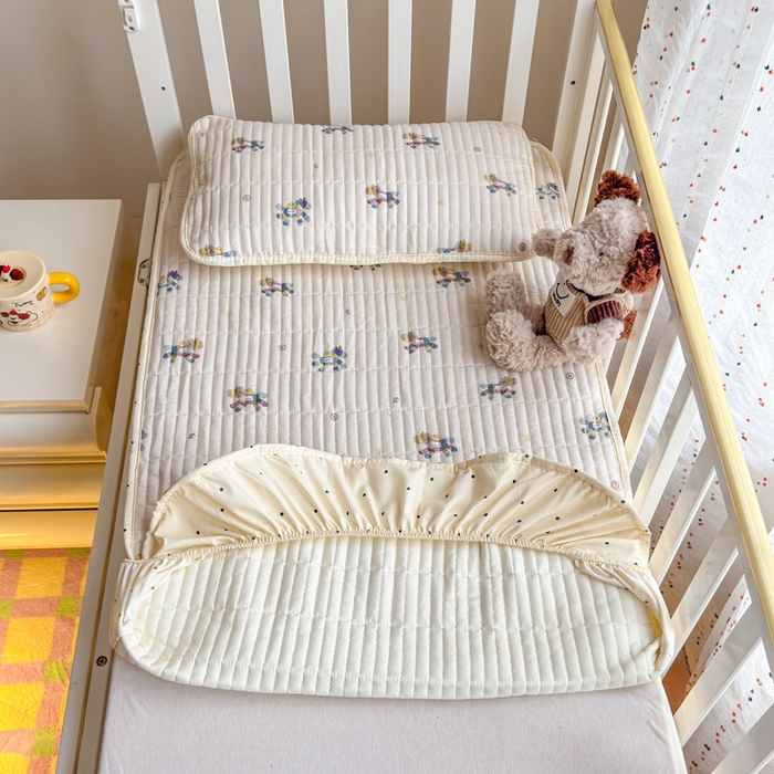 91家纺网 家纺一手货源 找家纺 （总）禧缘家纺（原梦想家） 2026新款全棉夹棉婴童床盖