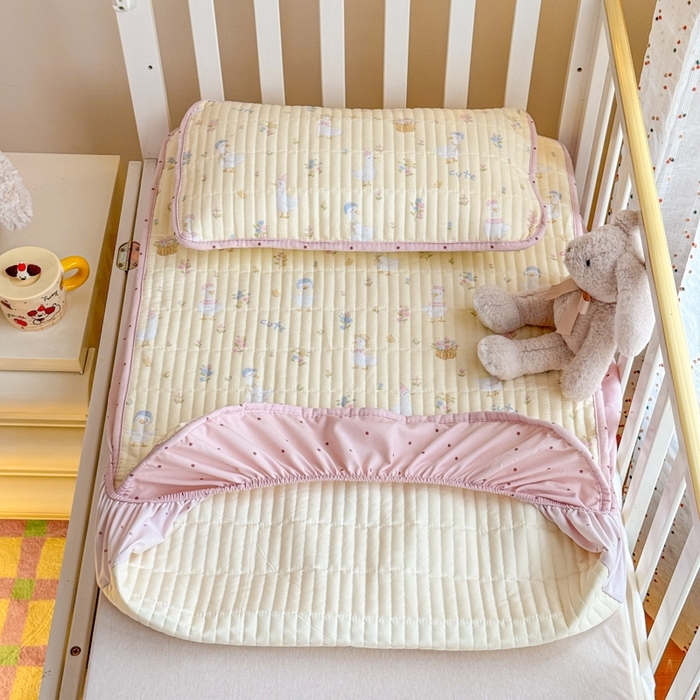 91家纺网 家纺一手货源 找家纺 （总）禧缘家纺（原梦想家） 2026新款全棉夹棉婴童床盖