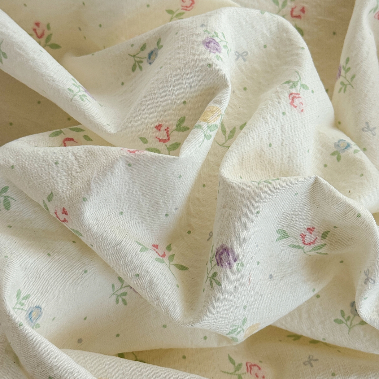 91家纺网 家纺一手货源 找家纺 多品家纺 2026年奶呼呼云感双层纱单被套 被套单件 白露紫