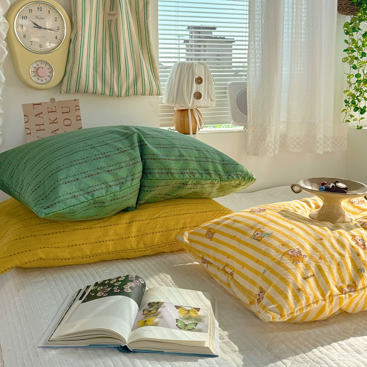 91家纺网 家纺一手货源 找家纺 （总）多品家纺 2026春夏新款超柔奶呼呼双层纱枕套 枕套单件