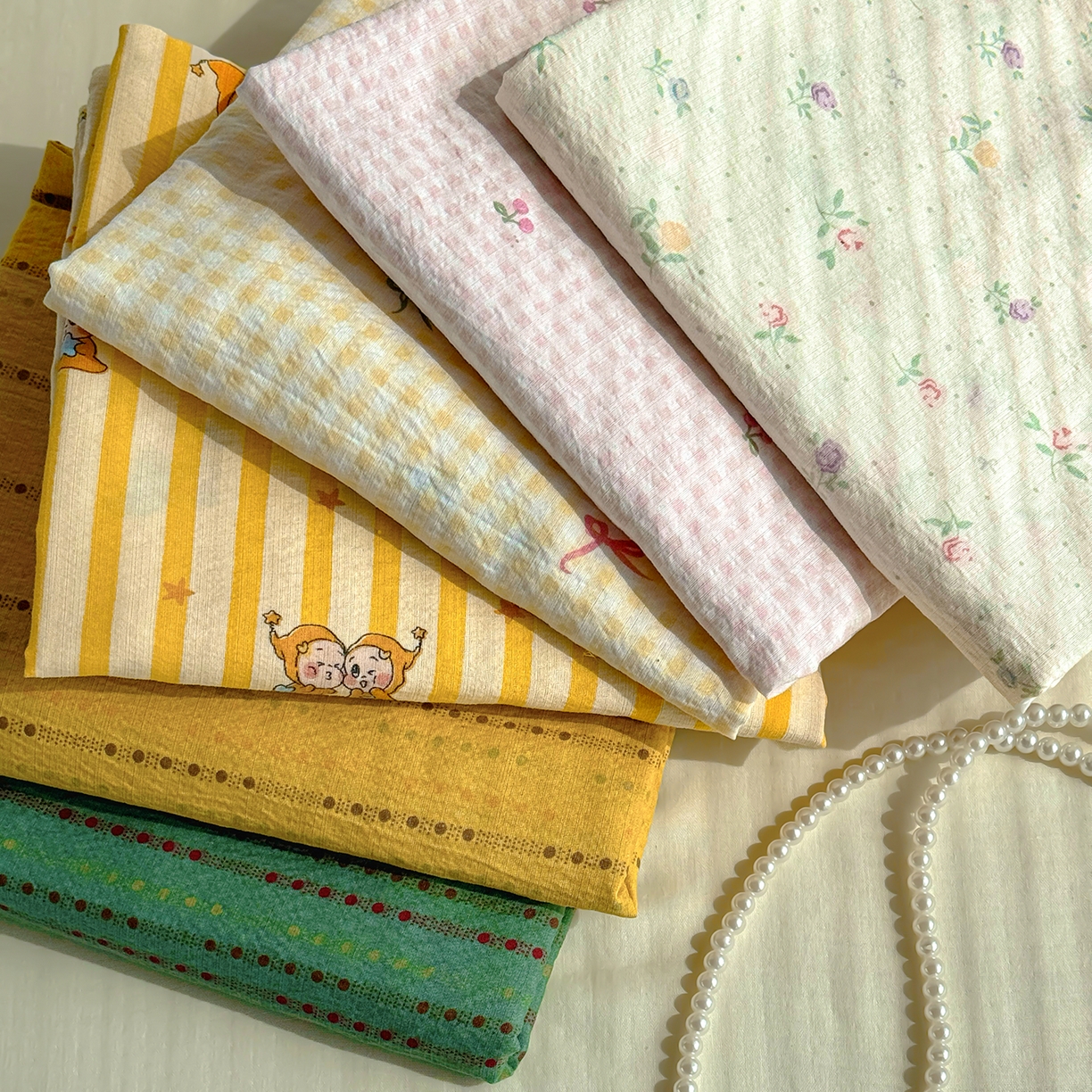 91家纺网 家纺一手货源 找家纺 多品家纺 2026春夏新款超柔奶呼呼双层纱枕套 枕套单件 组合图仅供展示不可下单