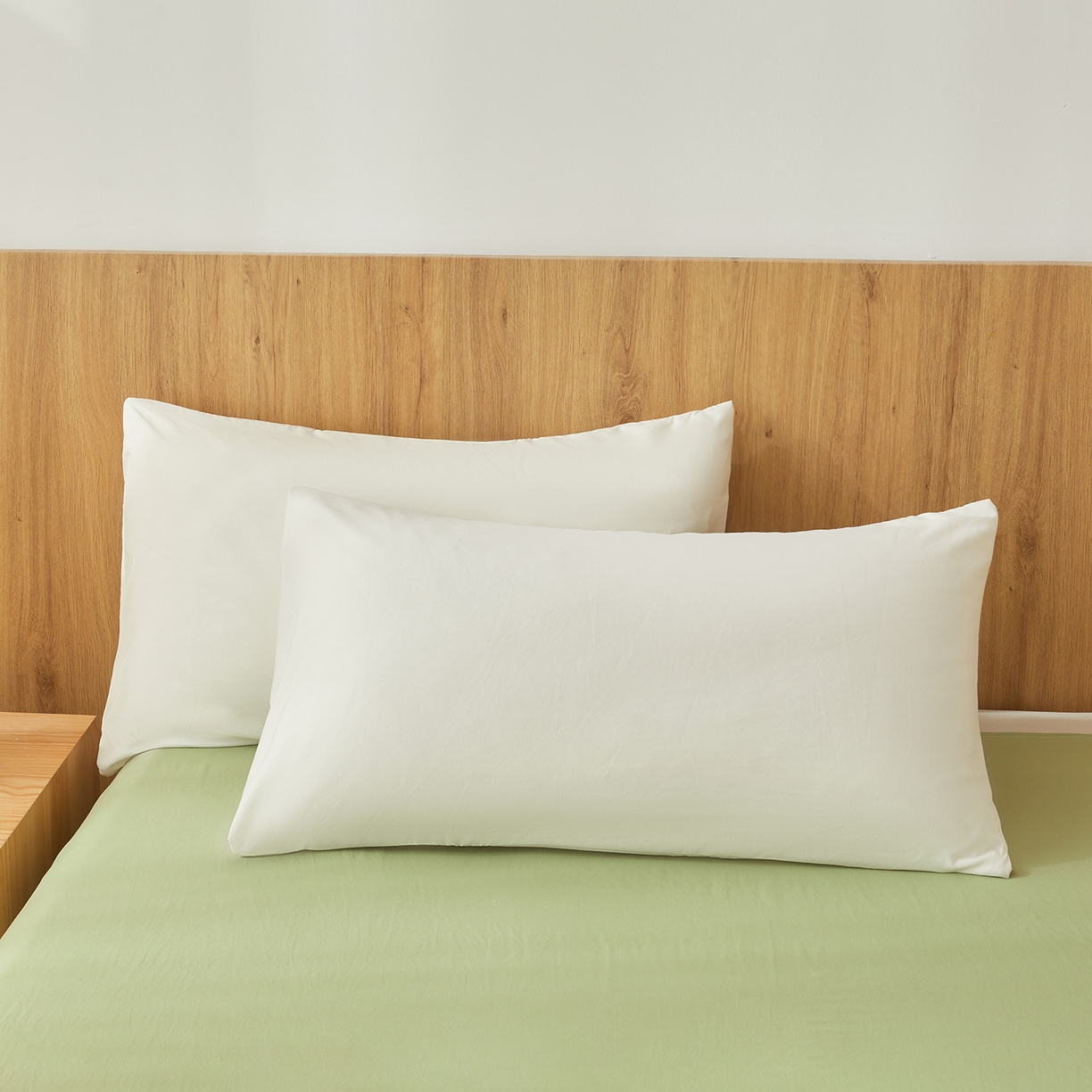 91家纺网 家纺一手货源 找家纺 晓时候 2026春夏新款纯色水洗棉双拼夏被新疆棉花被夏凉被空调被被子被芯-素夏 素夏-白果绿